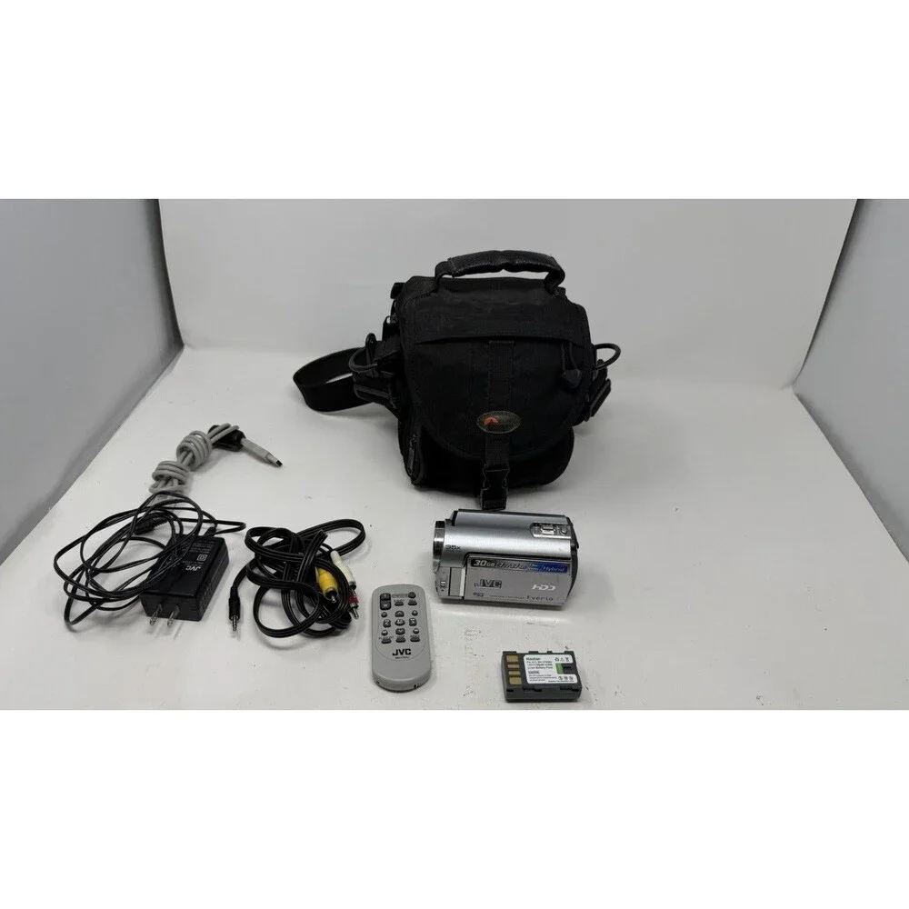 JVC Everio GZ-MG330HU Video Hard Disk Camcorder - Tested and Working